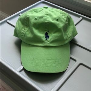 NWT Lime Green Polo Hat